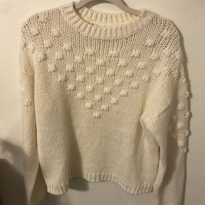 Cream Sweater